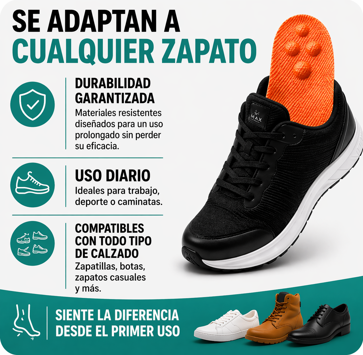 Plantillas de Aliivio™ diario